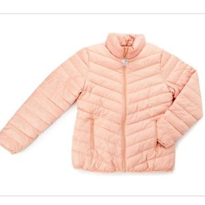 ❌SOLD❌ NWTs Womens Cherokee Blush Pink Cloud Quilted Puffer Jacket XL